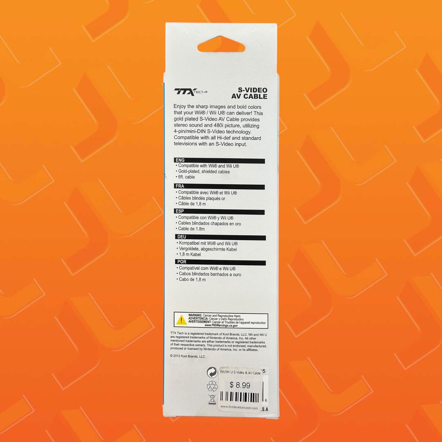 Wii S-Video AV Cable