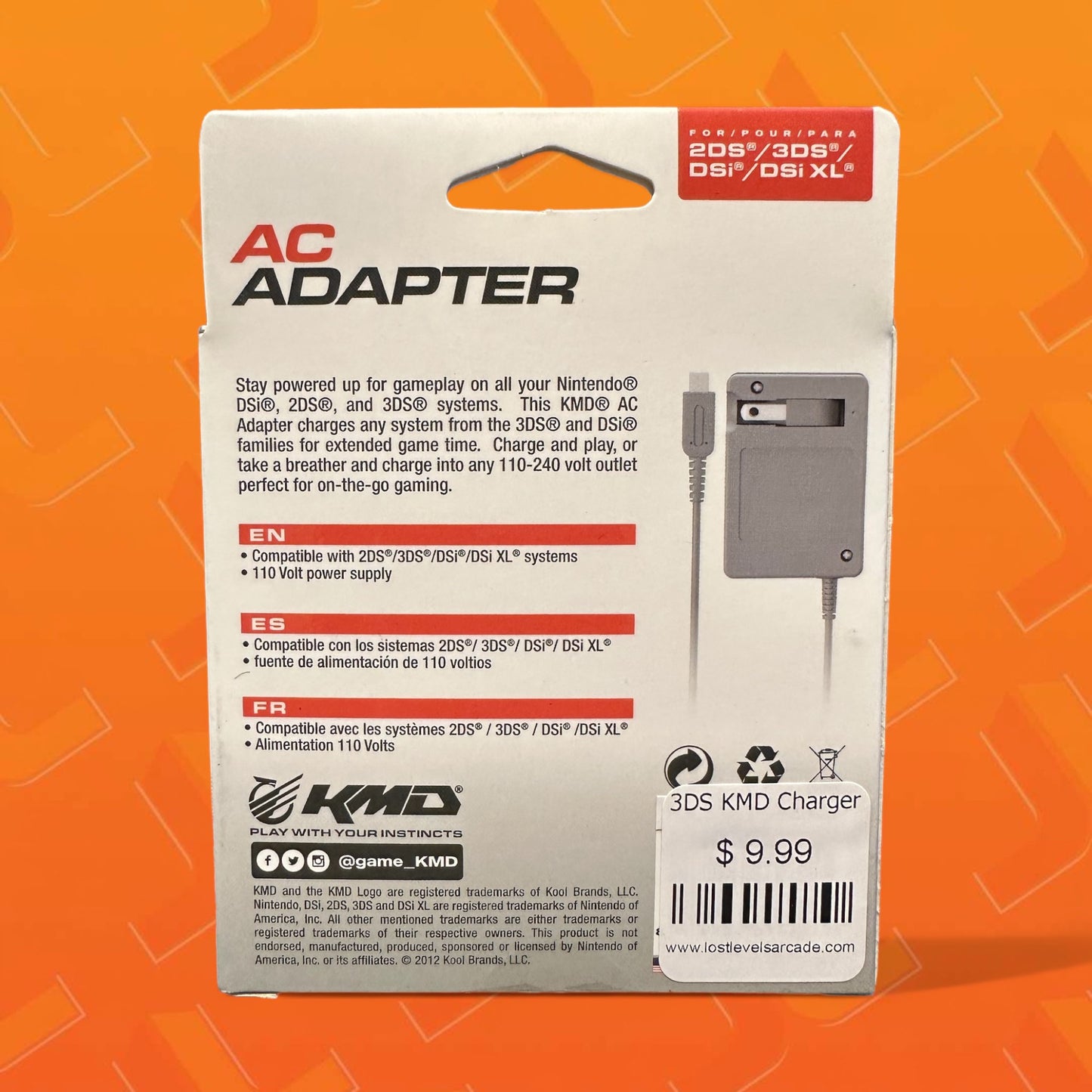 3DS | 2DS | DSi | DSi XL Charger