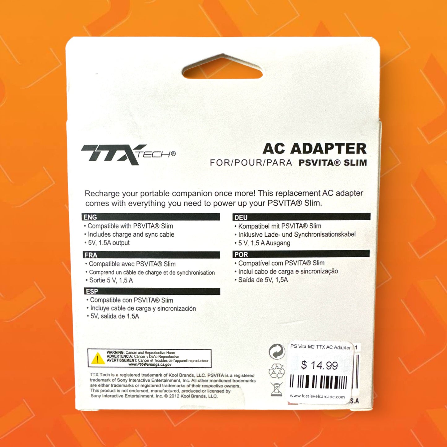 PS Vita Slim AC Adapter