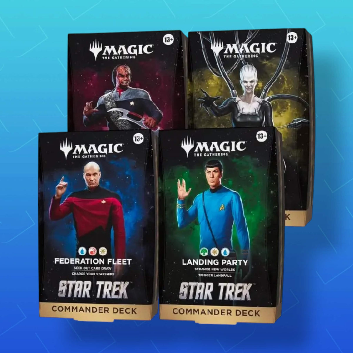 Magic the Gathering: Star Trek Commander Deck Case