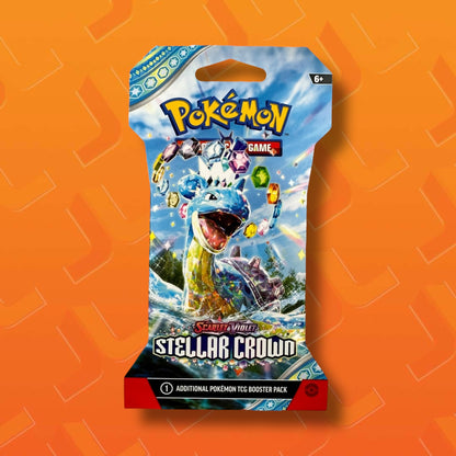 Pokemon -Scarlet & Violet- Stellar Crown Sleeved Booster Pack