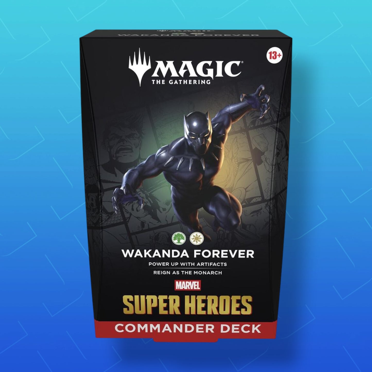 Magic: The Gathering - MARVEL Super Heroes - Wakanda Forever - Commander Deck