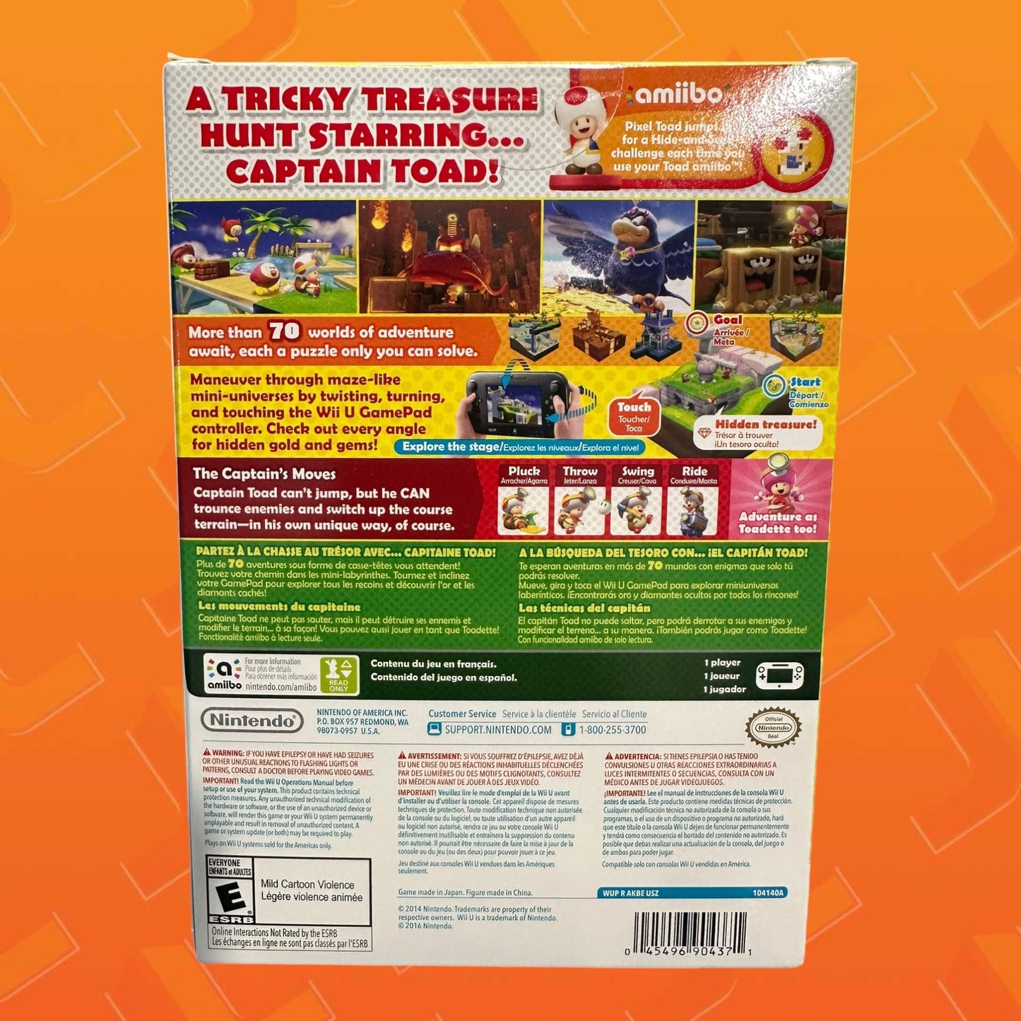 Captain Toad Treasure Tracker + Toad amiibo