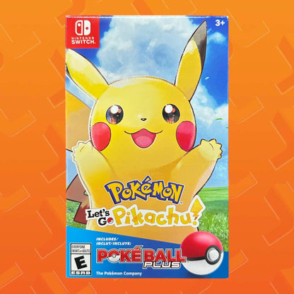 Pokémon: Let’s Go, Pikachu! + Poké Ball Plus Pack