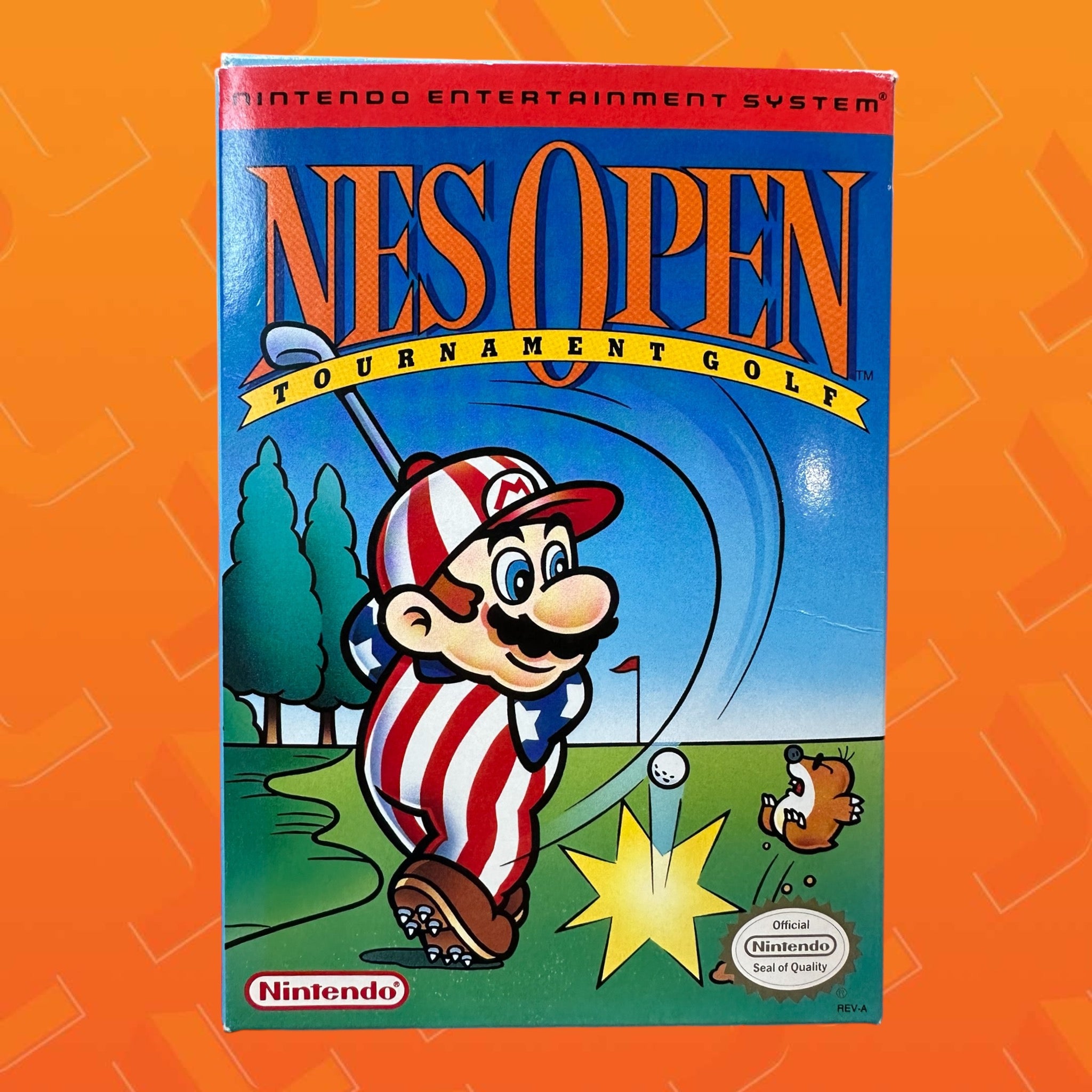 NES Open Tournament Golf CIB – Lost Levels Online Shop