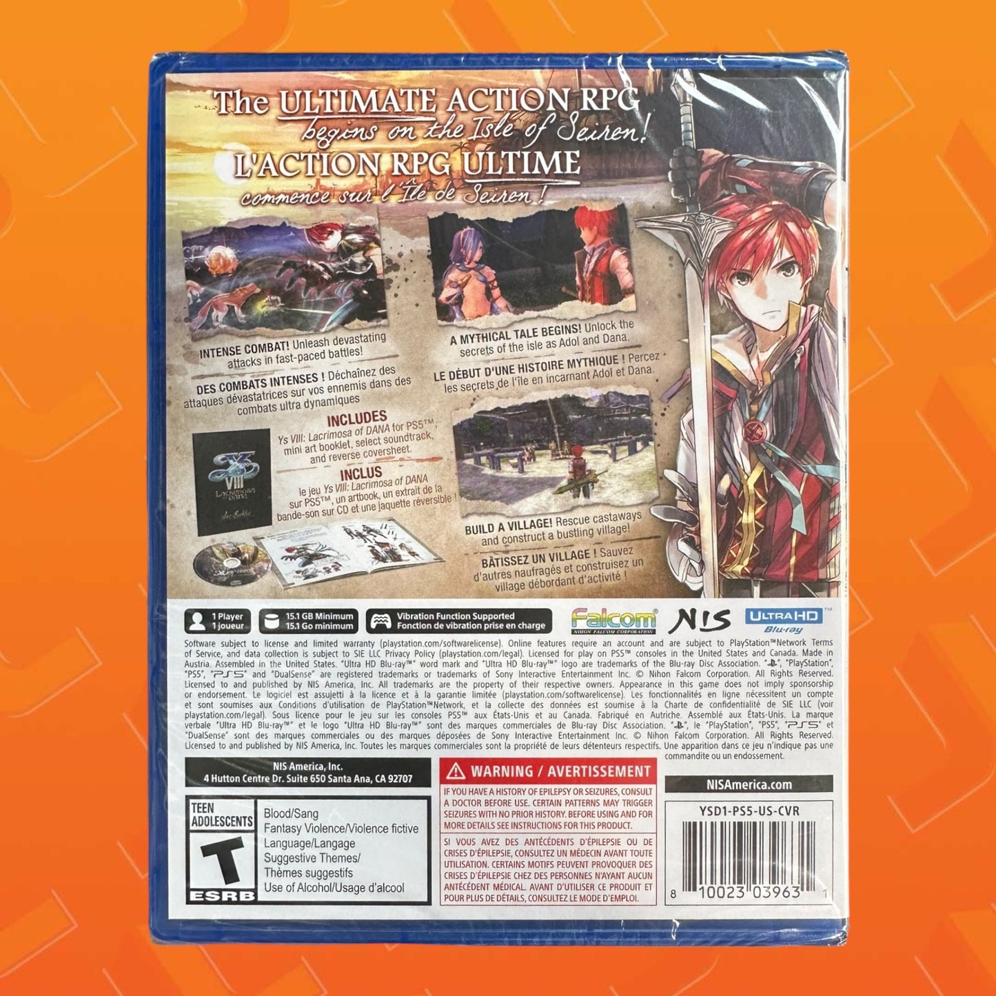 Ys VIII: Lacrimosa of Dana Deluxe Edition