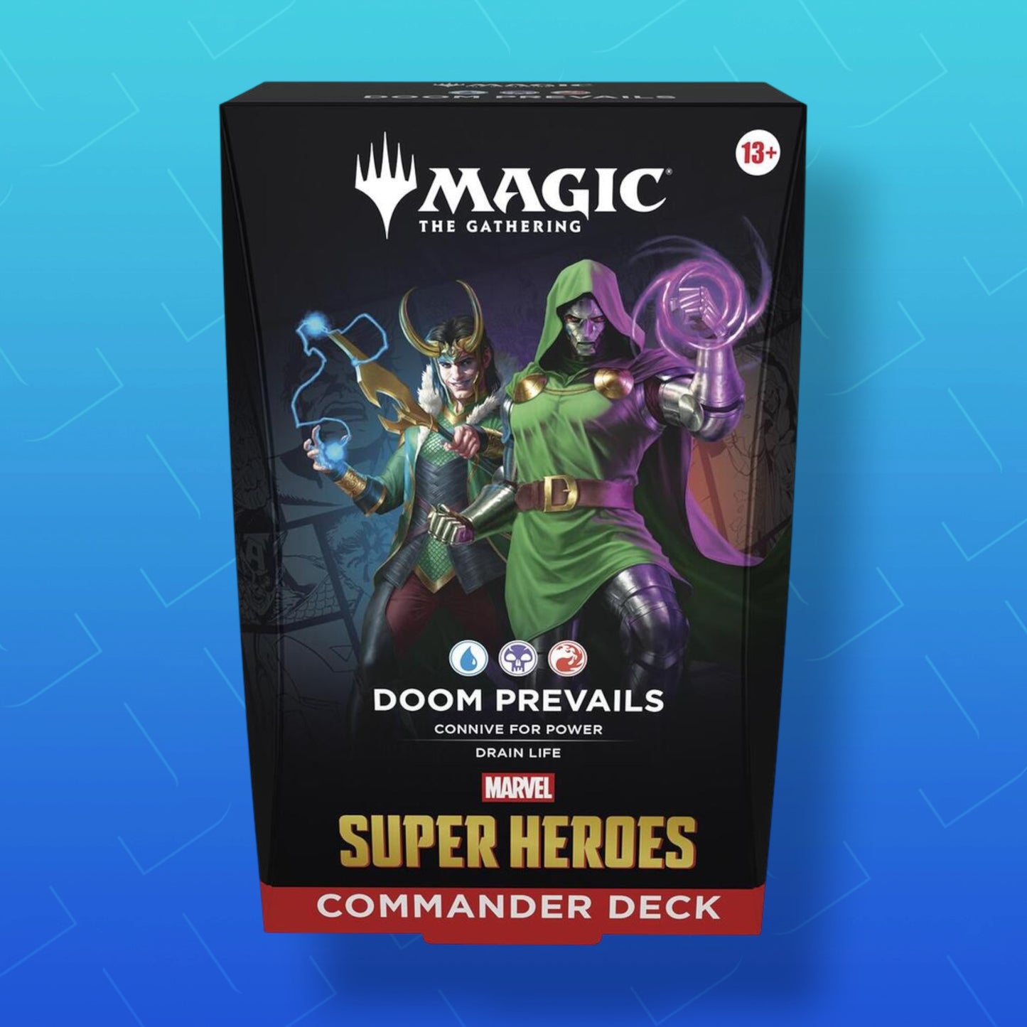 Magic: The Gathering - MARVEL Super Heroes - Doom Prevails - Commander Deck