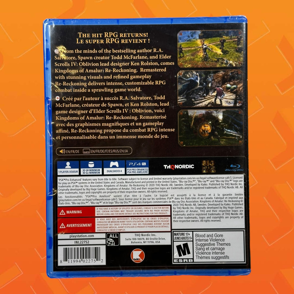 Kingdoms of Amalur ReReckoning Lost Levels Online Shop