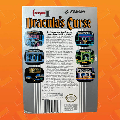 Castlevania 3: Dracula’s Curse CIB