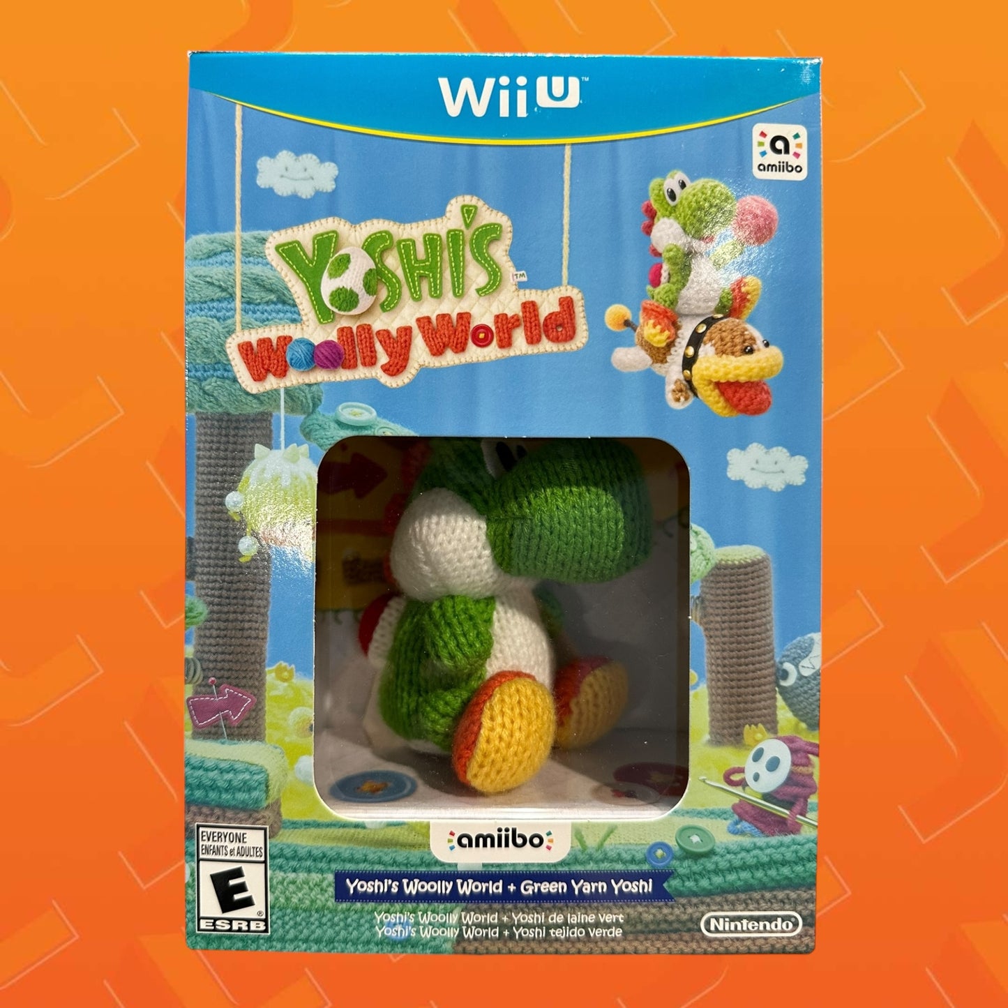 Yoshi’s Wooly World + Yarn Yoshi amiibo