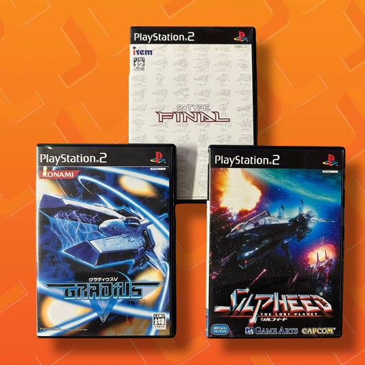 Japanese PS2 shmup game lot