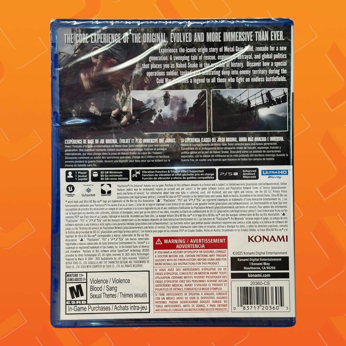 Metal Gear Solid: Snake Eater Delta Tactical Edition