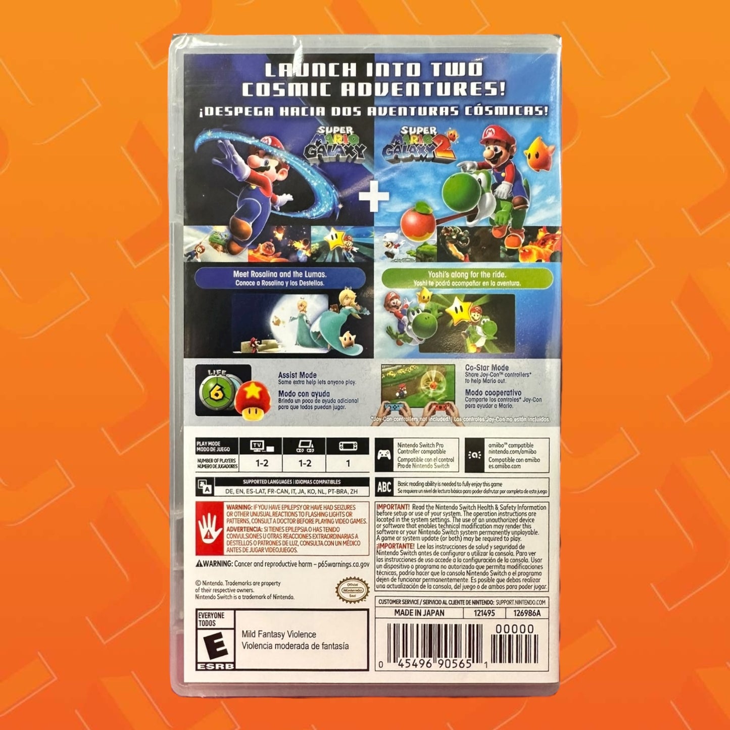 Super Mario Galaxy + Super Mario Galaxy 2