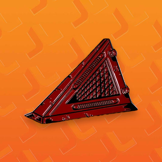 Pyramid Head Enamel Pin