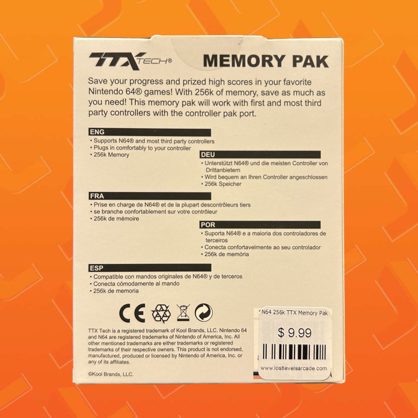 Nintendo 64 Memory Pak